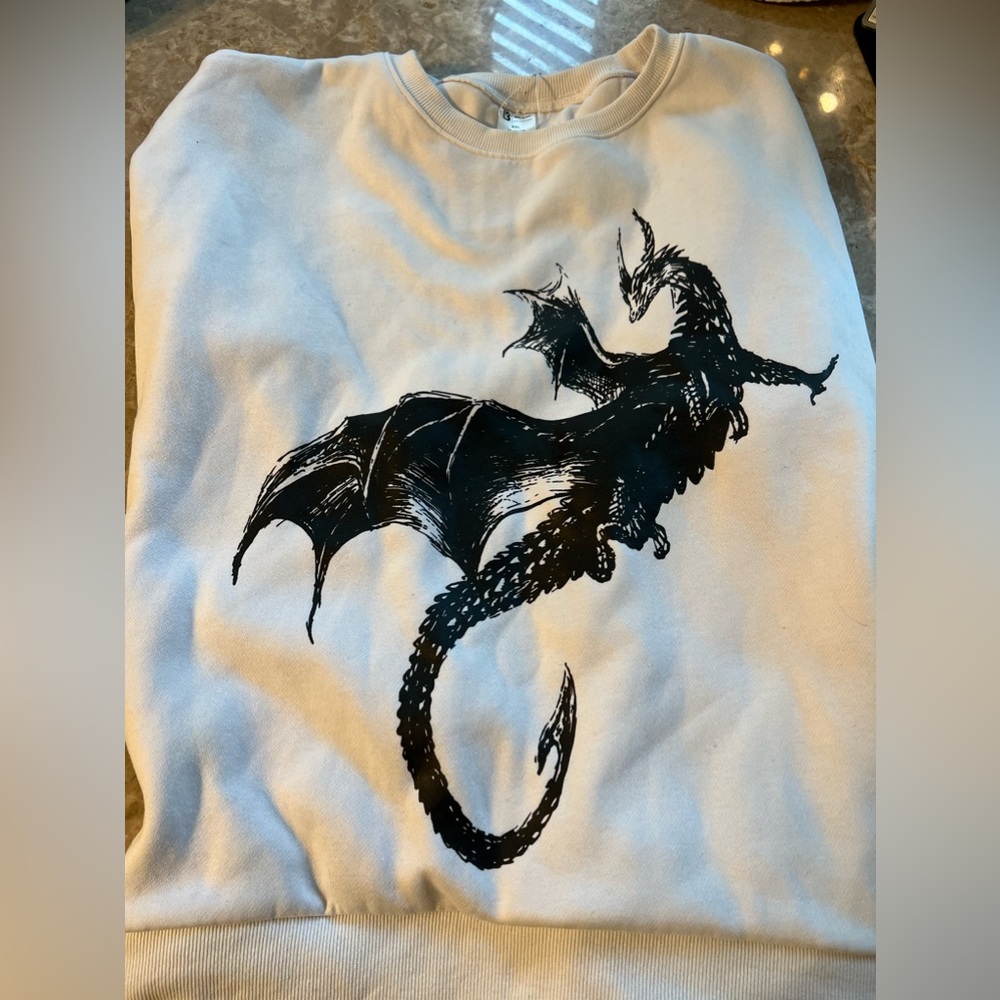 Like new buff bunny sweater worn once